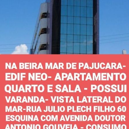 Na Beira Mar De Pajucara- Edif Neo- Apartamento Quarto E Sala- Tem Varanda - Vista Lateral Do Mar- Rua Julio Plech Filho 60 Esquina Com Avenida Doutor Antonio Gouveia - Consumo Eletrico E Pago No Ckeck-Out 1Kwh E 1,35 Reias Maceió Exterior foto